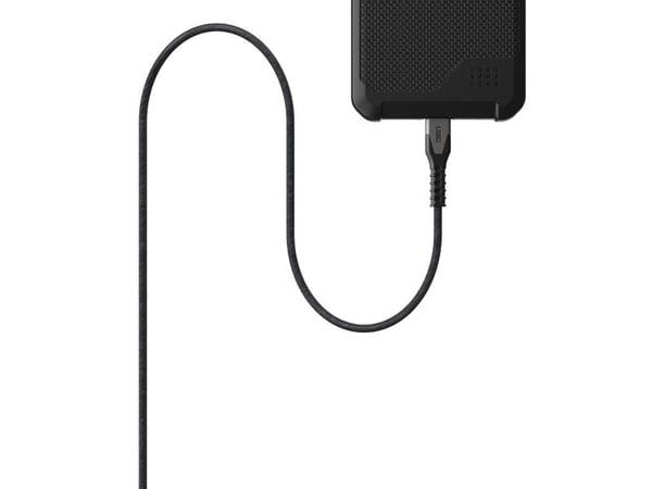 Urban Armour Gear Kevlar, 1,5 m, Lightning, USB C, Handstik, Handstik, Svart, Grå