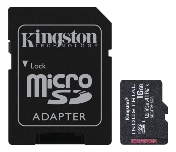 Kingston - Flashminnekort (microSDHC til SD-adapter inkludert) - 16 GB - UHS Class 1 / Class10 - microSDHC UHS-I
