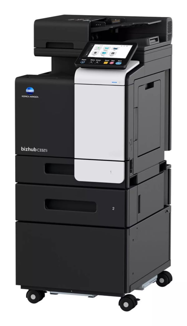 Konica Minolta bizhub C3321i multifunktionslaserskrivare, färg, A4