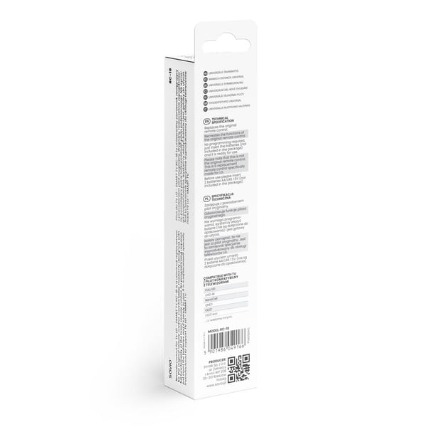 Pults Savio LG TV - SMART TV RC-18