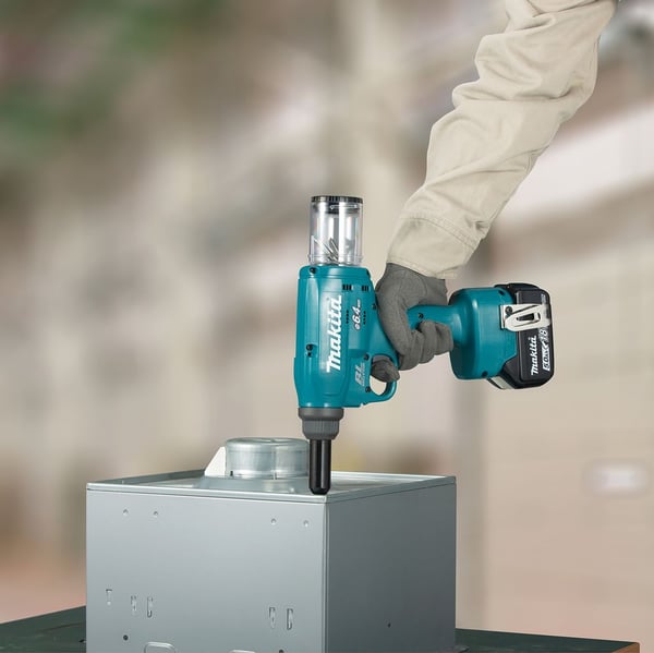 MAKITA RIVETER 18V UTEN BATTERIER OG LADER MAKPAC 4,8 / 6,0 / 6,4 mm DRV250ZJ - SOLO