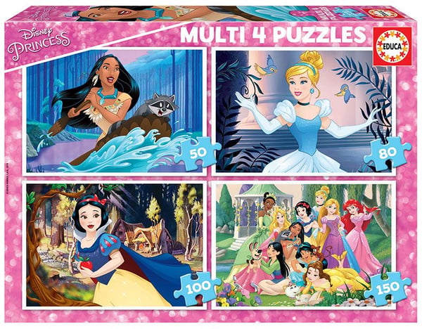 Educa 50-80-100-150 Disney Princess