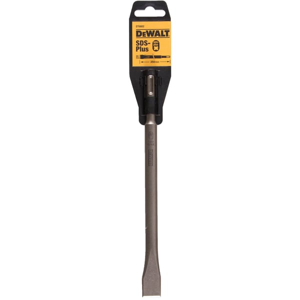 DeWALT DT6802-QZ - Mejsel - för kakel, murverk - rak - SDS-plus - längd: 250 mm - bredd: 20 mm