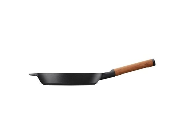 Fiskars 1026569, Pyöreä, Monikäyttöinen paistinpannu, Musta, 270 °C, valurauta, Keraaminen, Kaasu, Halogeeni, Induktio