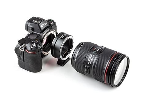 VILTROX EF-Z, Canon EF,Canon EF-S,Nikon Z, 6,8 cm, Musta, Hopea, 158 g, 33 mm, 102 mm