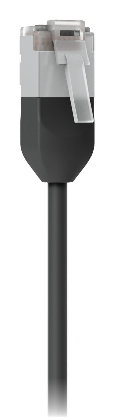 Ubiquiti UniFi - Koblingskabel - RJ-45 (hann) til RJ-45 (hann) - 3 m - 3.5 mm - skjermet - CAT 6a - med støvel, utendørs, robust - hvit