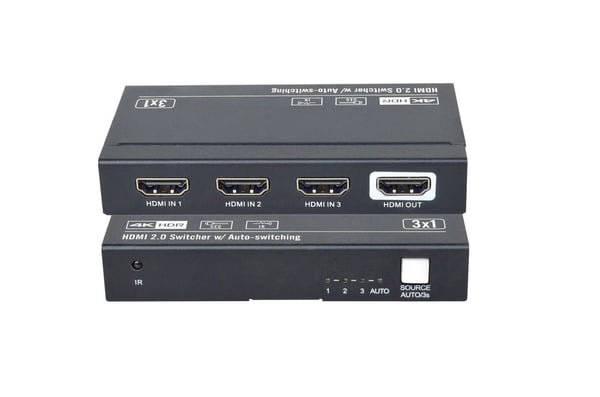 VivoLink VLSW141H - 4x1 svitsjer / lydfjerner