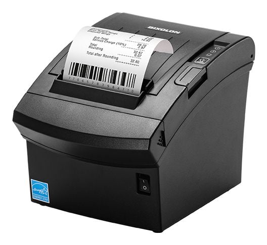 BIXOLON SRP-352plusV - Kvitteringsskriver - direktetermisk - Rull (8 cm) - 203 dpi - inntil 370 mm/sek - USB 2.0, LAN, RS232 - kutter