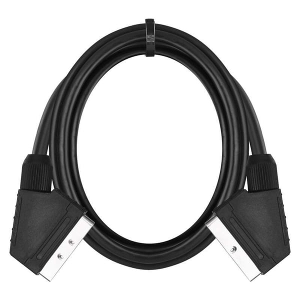 EMOS - Video/lydkabel - SCART hann til SCART hann - 1.5 m