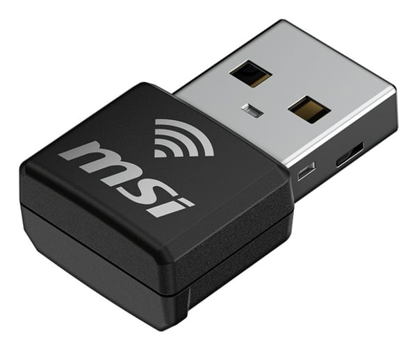 MSI AX1800 Nano - Nettverksadapter - USB 2.0 - Wi-Fi 5, Wi-Fi 6