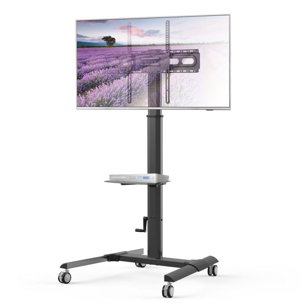 Techly ICA-TR228, Multimediavogn, Sort, Flatskjerm, 40 kg, 81,3 cm (32"), 177,8 cm (70")
