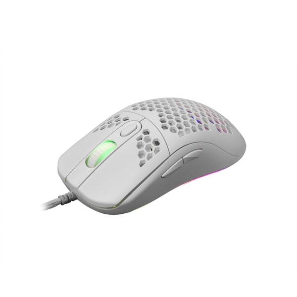 White Shark GALAHAD White, Molempikätinen, Optinen, USB A-tyyppi, 7200 DPI, Valkoinen