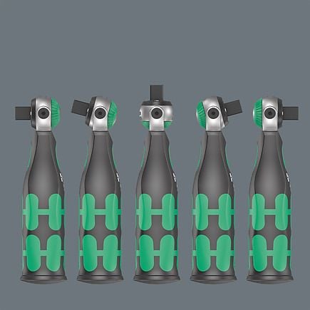 Wera 8009 hylsnyckelsats 1/4" 27 st. Zyklop Pocket Set 4 05004285001