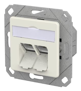 METZ CONNECT 130E381102-I, RJ-45, Vit, 1 styck