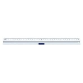 Staedtler Mars 563, Pöytäviivain, Alumiini, Valkoinen, cm, 300 mm, Saksa