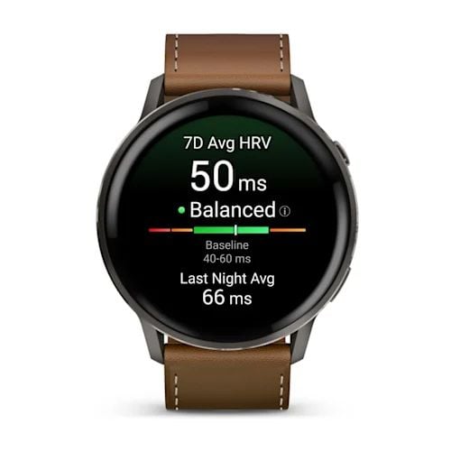 Garmin Venu 4, 3,56 cm (1.4"), AMOLED, Kosketusnäyttö, 8 GB, GPS (satelliitti), 38 g