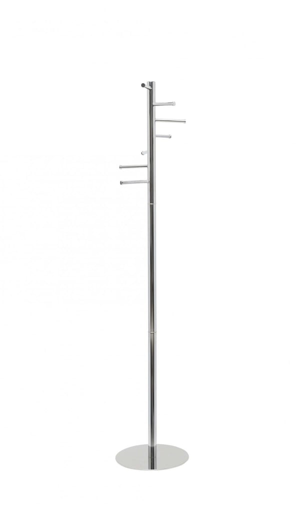 Coat stand, caurus chrome