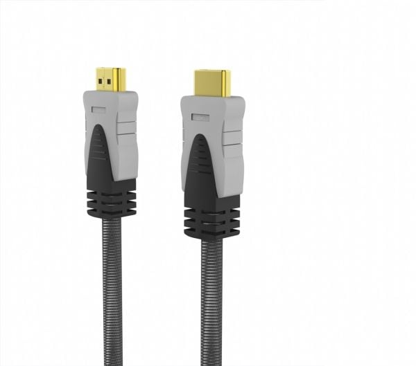 Inca IHD-20T HDMI-kabel 20 m HDMI 2.0 18 Gbit/s, Type A til Type A, grå