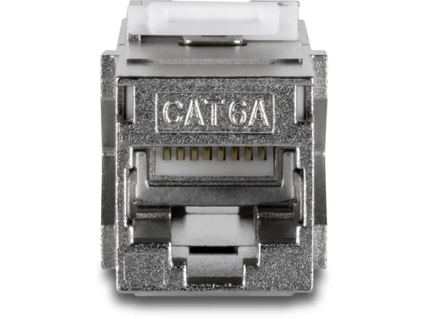 Trendnet TC-KC06C6A, litteä, hopea, RJ-45, RJ-45, naaras, naaras