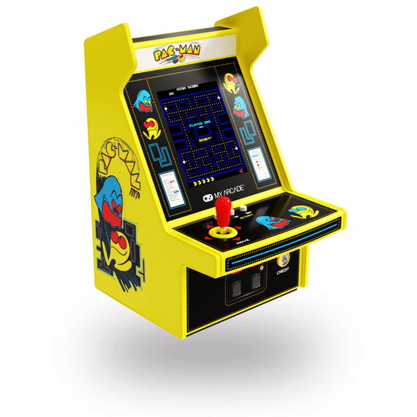 My Arcade PAC-MAN Micro Player Pro, Monivärinen, Kotipainike, Käynnistyspainike, 6,98 cm (2.75"), 3,5 mm, USB/Akku, AA