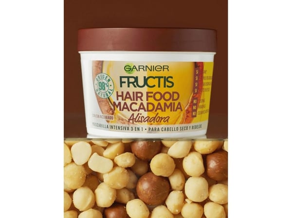 Garnier Fructis Hair Food Macadamia Hair Mask 390ml And Coconut Smoothing Mask 390ml