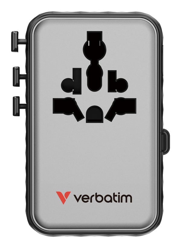 Verbatim 30191, Sisätila, AC, 250 V, 10 A, 0,63 m, musta