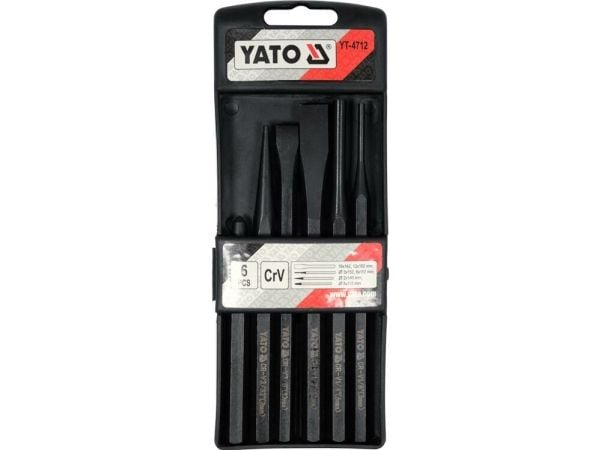 YATO-leikkurit ja porakruunut, 6 kpl, 4712