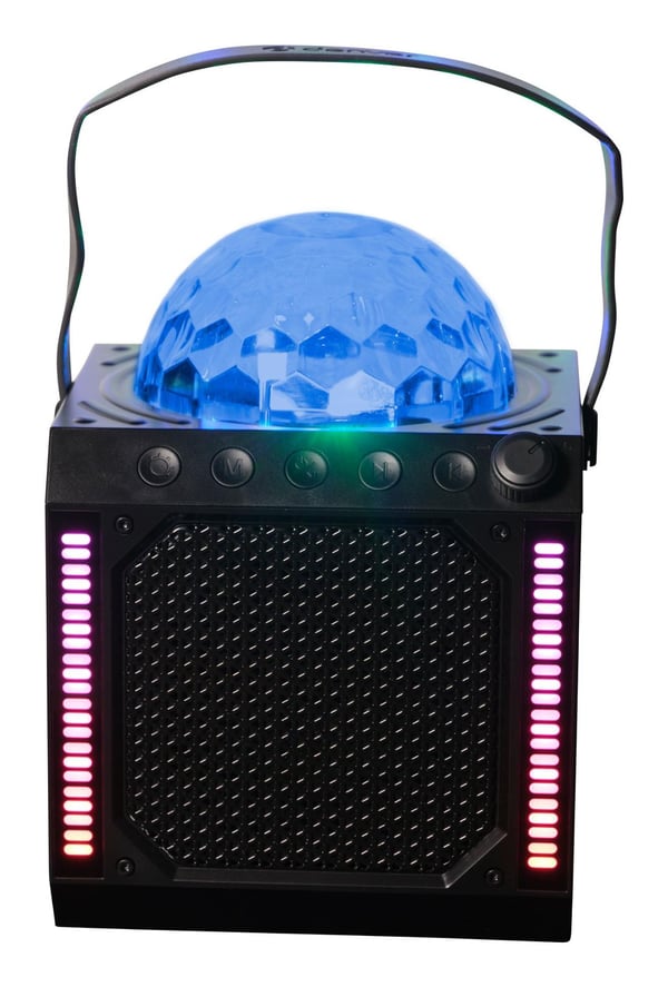 Denver BTM-618 partyhögtalare 10 W trådlös, USB Type-A/USB Type-C, svart