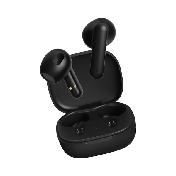 Streetz T160 TWS earphones, black, Langaton, 20 - 20000 Hz, Puhelut/Musiikki, 37 g, Kuulokkeet, Musta