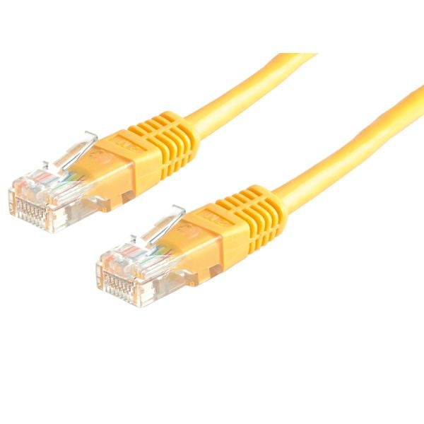 VALUE UTP Patch Cord Cat.6, yellow 1.0m, U/UTP (UTP), Gult