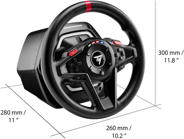 ThrustMaster T128 ratt og pedalsett - PC, PlayStation 4 & 5