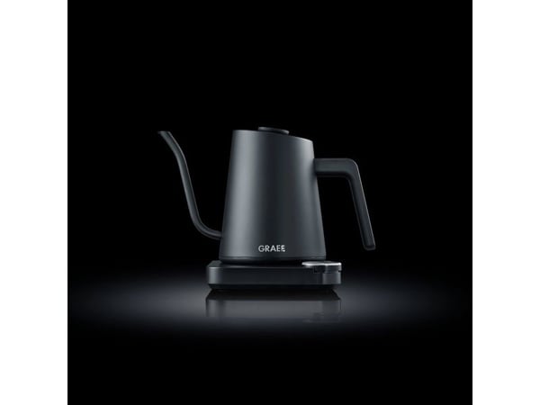 Graef GK502, 0,9 l, 1200 W, Sort, Rustfritt stål, Justerbar termostat, Overopphetingsbeskyttelse
