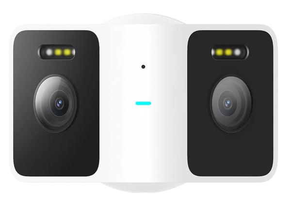 Xiaomi CW100 Dual ulkokamera 3 MP IP66 Wi-Fi 6, valkoinen