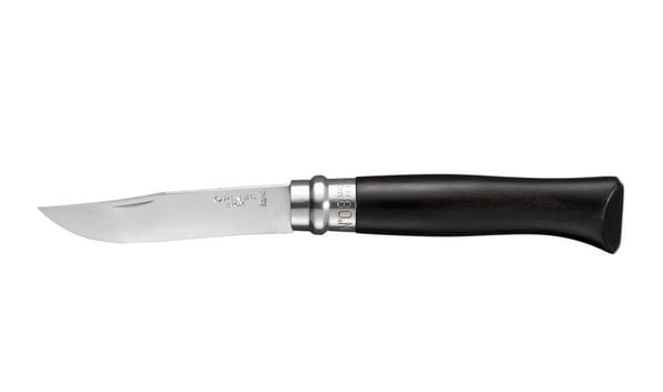 Opinel Tradition Luxury N°08 - Sammenleggbar kniv - 8.5 cm - kullsort