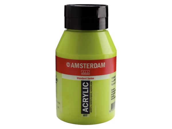 Amsterdam Standard Series akrylkrukke 617 gulgrønn