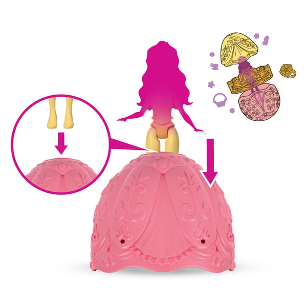 Disney Princess -påskäggsöverraskning med 1 liten docka, 2 kjolar och 10 tillbehör (stilen kan variera), Modedocka, Flicka, 3 År, Pojke/flicka, 122...
