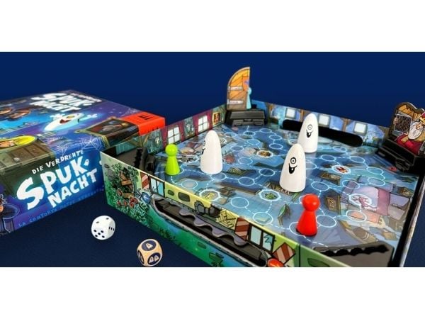 Schmidt Spiele Die verdrehte Spuknacht, Lautapeli, Perhe, 5 vuotta, 20 min.