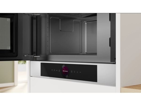 Bosch Serie 8 BFL7221W1 innbyggingsmikrobølgeovn 21 L 900 W, hvit
