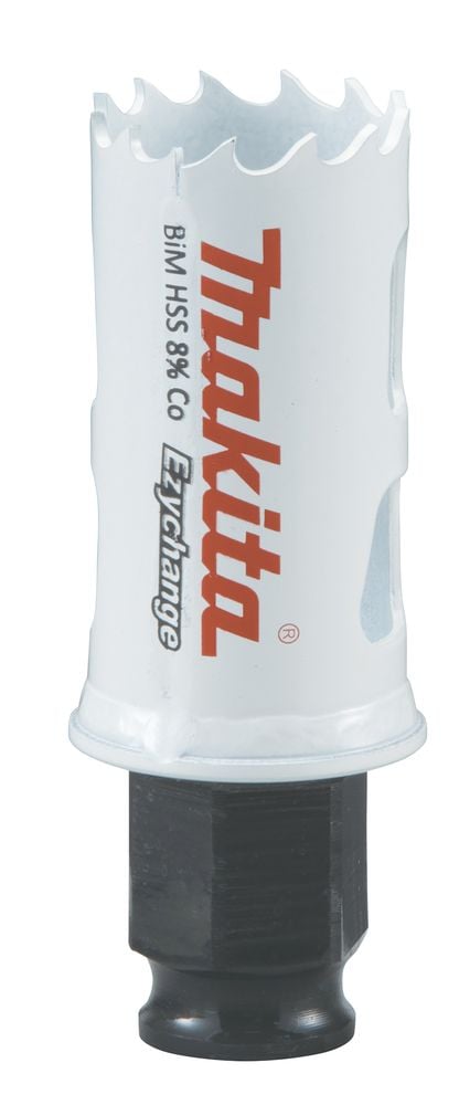 Makita E-03698, Single/enkelt, Drill, Stål, Aluminium, Plast, Tre, Rustfritt stål, Hvit, Bimetall, 4,4 cm