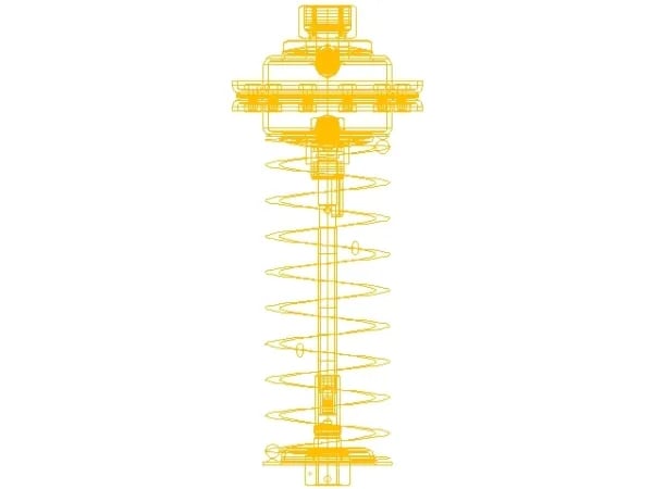 Danfoss AFP-9 regulatordel PN25 0,5-3,0 bar 0,5-3,0 bar