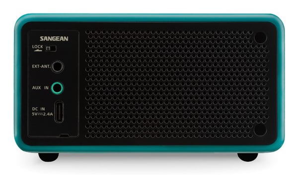 Sangean DDR-7X kannettava DAB+/FM-radio, Bluetooth, vihreä