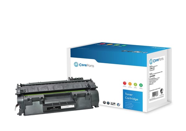 CoreParts QI-HP2067, 2700 sivua, Musta, 1 kpl