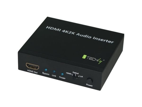 EFB Elektronik IDATA-HDMI-AI4K, Musta, 3840 x 2160 pikseliä, 10,2 Gbit/s, 192 kHz, HDMI, HDMI