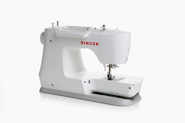 Singer C5955 ompelukone 417 ommelta 8 napinläpeä, valkoinen