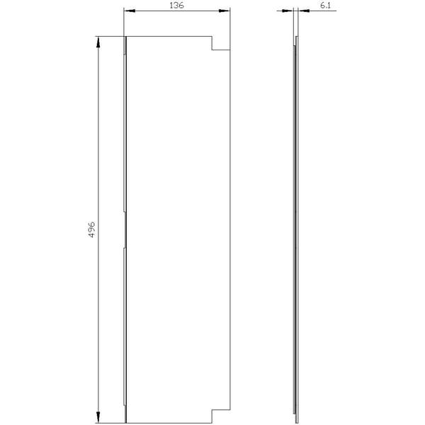 Siemens 8GK9101030KK20 Fordeler Muovinen