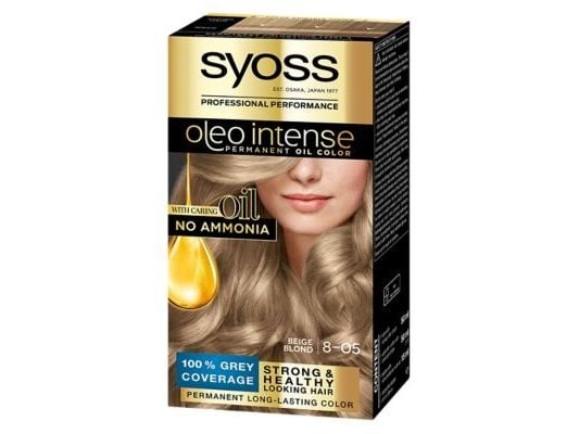 Syoss Syoss Oleo Intense Permanent Hair Color 805 Beige Blonde