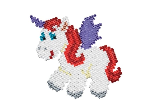 Hama Beads 501-01, Lasten askartelusetti, 10 vuosi/vuosia, PVC-muovi, Valkoinen, 2000 kpl