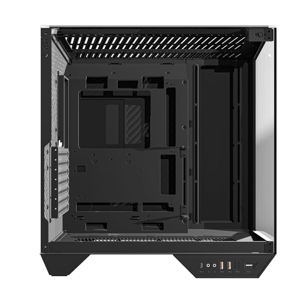 darkFlash DY470 PC-kabinett ATX/ITX, svart + 4 vifter