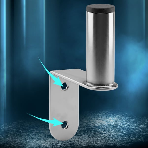 Extralink S100 WALL/BALCONY MOUNT HANDLE, Rostfritt stål, Vinkeljärn, 5 kg, Stål, Kina, 1 styck