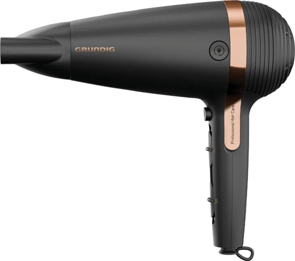 Grundig HD 7081 hiustenkuivaaja 2100 W, musta/ruusukulta